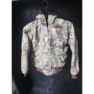 King's Camo Kids Quilted Hooded Jacket Size XL